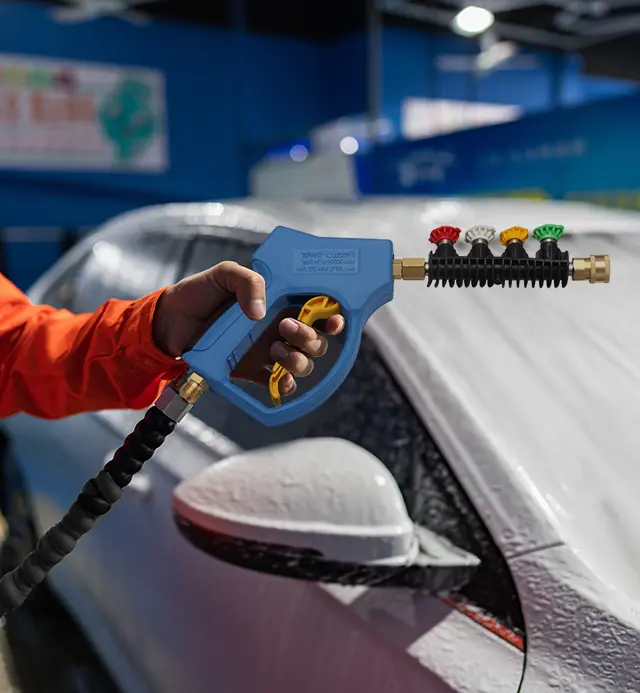 Autowaschmaschine und Zubehör