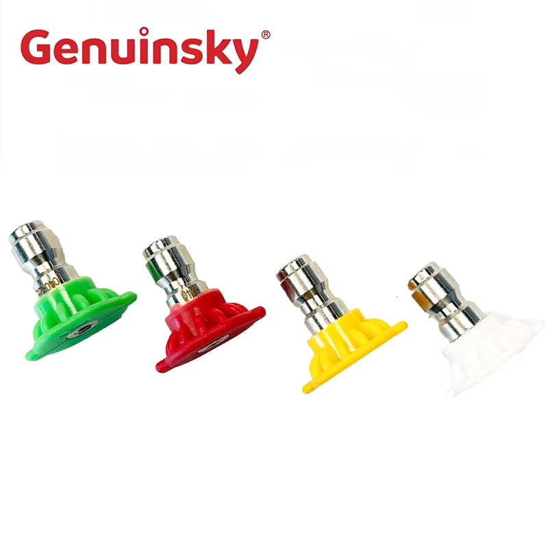 Neue Produktfreisetzung: Multifunktional Hochdruckpistole Farbige Düse Schnellfreisetzungsstecker