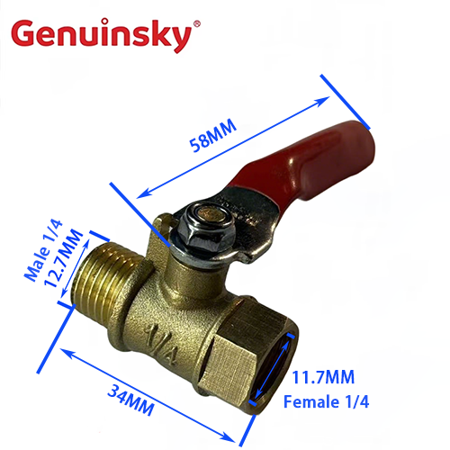 Sechs auf Luftkompressoren spezialisierte Kugelhahnmodelle und ihre Anwendungsszenarien