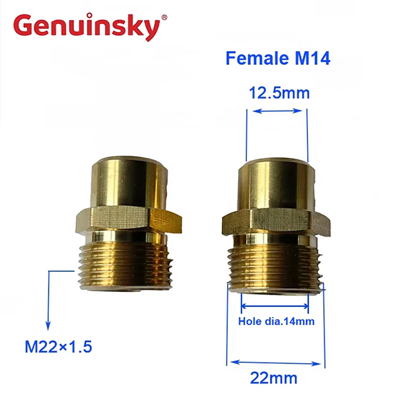 Messingrohranpassung Messingrohranpassung