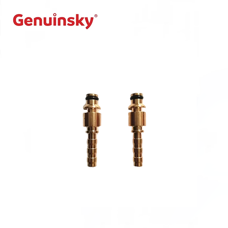 Messingstopfen für schnelle Waschschläuche