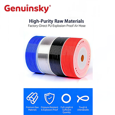 Explosionsgeschützter Luftschlauch aus hochreinem PU