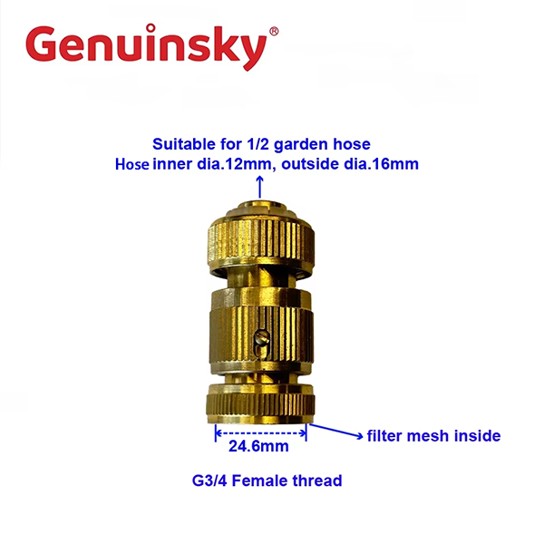 Hochdruckreiniger-Einlassanschluss Hochdruckreiniger-Einlassanschluss