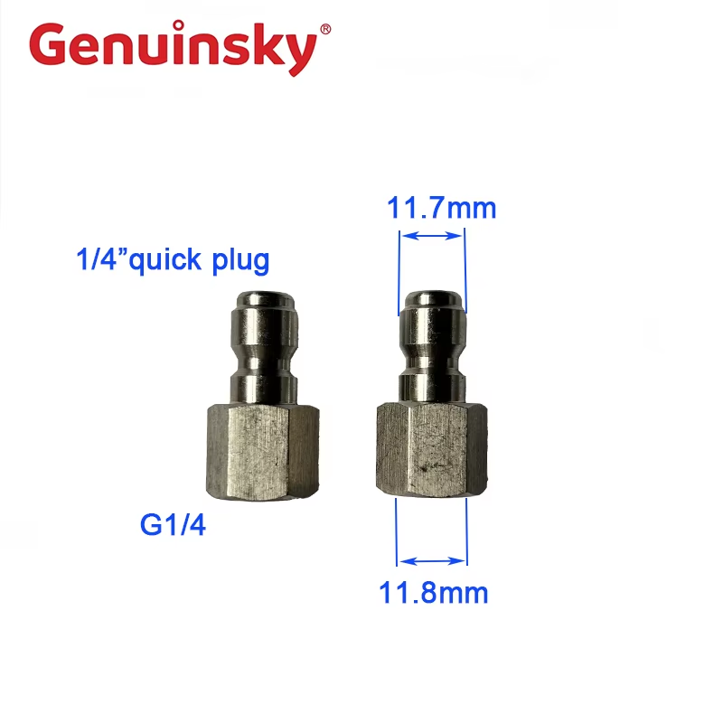 Edelstahl 1/4 Zoll Schnellstecker G1/4 Innengewinde